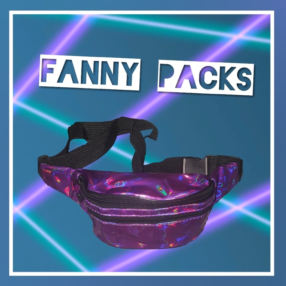 Holographic Fanny Packs